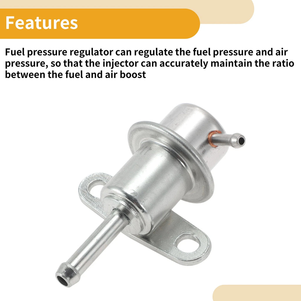Fuel Pressure Regulator for Honda Civic (1992–2001) No. 16740P05A00 Metal 20-70 Psi