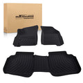 Set of 4 Black TPE All-Weather Floor Mats for Dodge Journey (2011–2020)