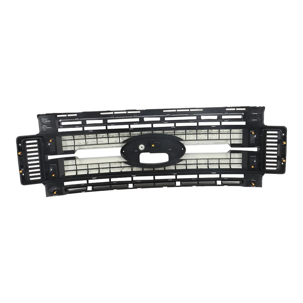 Front Upper Grille for Ford F-250 F-350 Super Duty (2017–2019) Matte Black