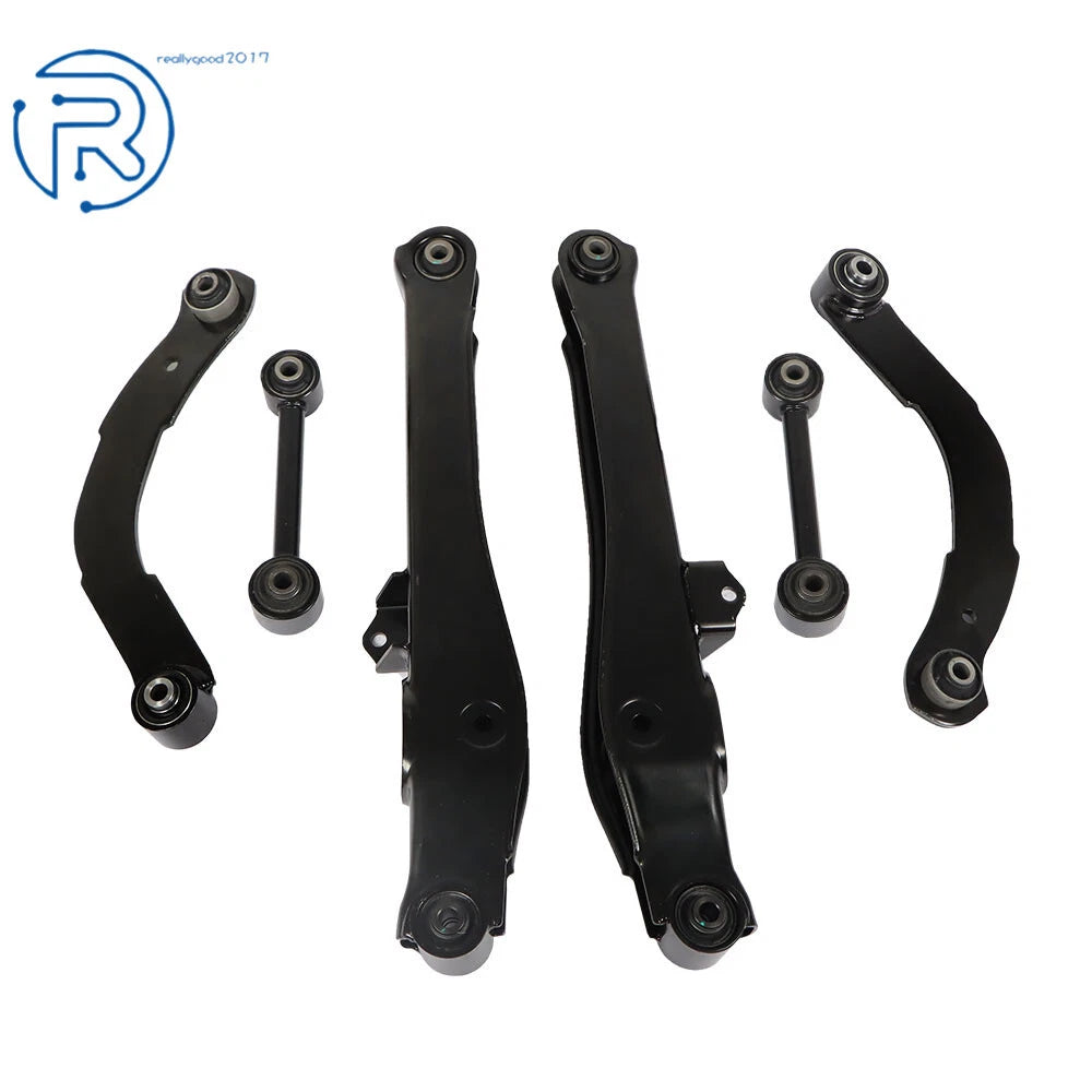 Set of 6 Rear Upper Lower Control Arms for Jeep Patriot (2007-2017)