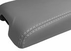 Leather Console Lid Armrest Cover for Infiniti G35 Coupe (2002–2007) Gray