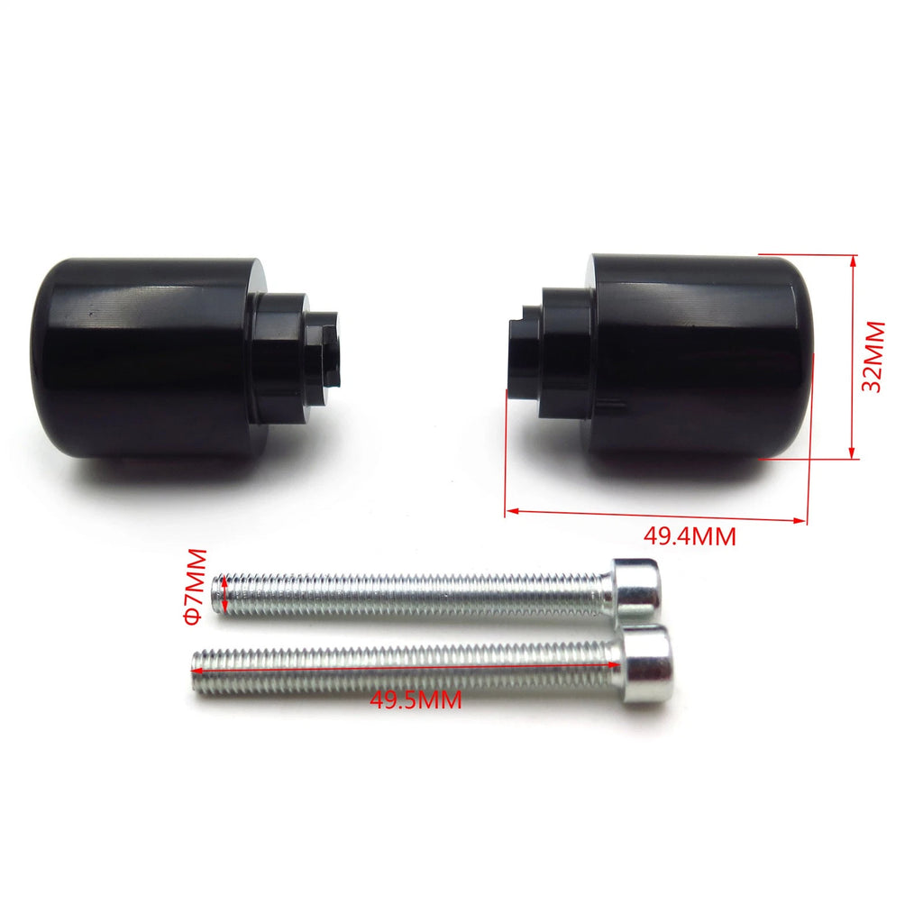 Aluminum Bar Ends for Honda CBR 600 F1/F2/F3/F4/F4I (1987–2006), GL 1800 (2001–2013)