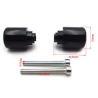 Aluminum Bar Ends for Honda CBR 600 F1/F2/F3/F4/F4I (1987–2006), GL 1800 (2001–2013)