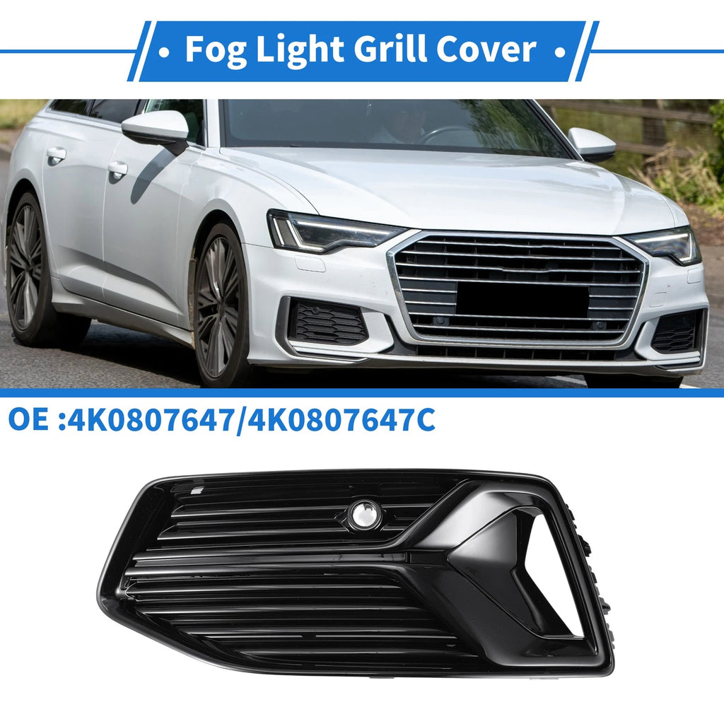 1Pc Fog Light Grill for Audi A6 (2019–2023) No. 4K0807647