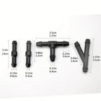 Windscreen Wiper Arm Washer Nozzle Jet for Car (8mm/9mm Width, 4mm Thickness)