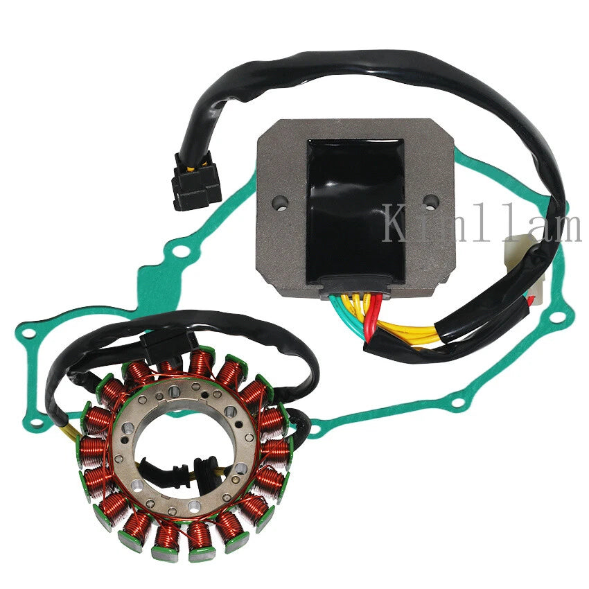 Magneto Stator, Regulator, Gasket for Honda NT650A NT650AC Hawk GT (1988–1990)