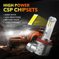 2X H11 H8 CANBUS LED Headlight Bulbs Conversion Kit Low Beam 6500K for