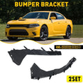 Set of 2 Bumper Brackets for Dodge Charger (2015–2021) Front Left & Right