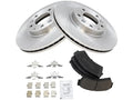 Front Brake Pad and Rotor Kit for Mazda 6 (2006–2013) TG359YV