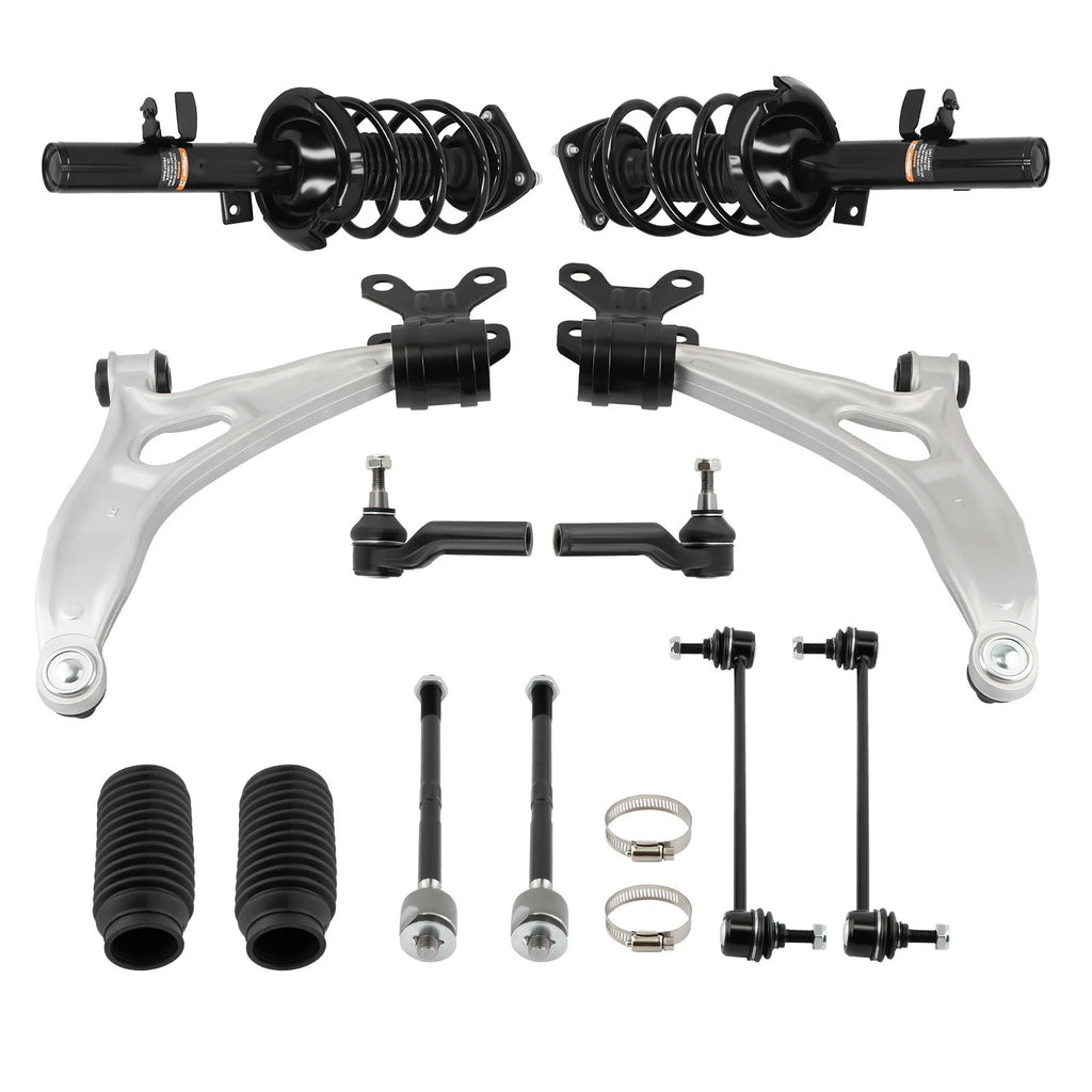 14pcs Front Struts Control Arms Sway Bars for Ford Focus (2012–2013)