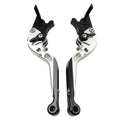 Silver CNC Extendable Brake Clutch Levers for BMW S1000XR (2015-2021)