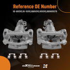 2X Rear Brake Caliper with Bracket for Buick LaCrosse (2005-2007)