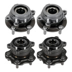 Set of 4 Wheel Hub Assembly for Nissan Altima (2007–2012) 2.5L
