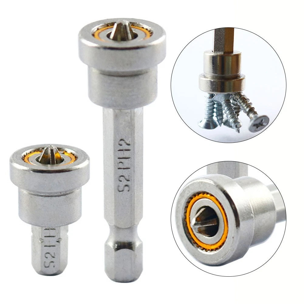 Magnetic Ring Positioning Bits for Accurate Screw Fixing