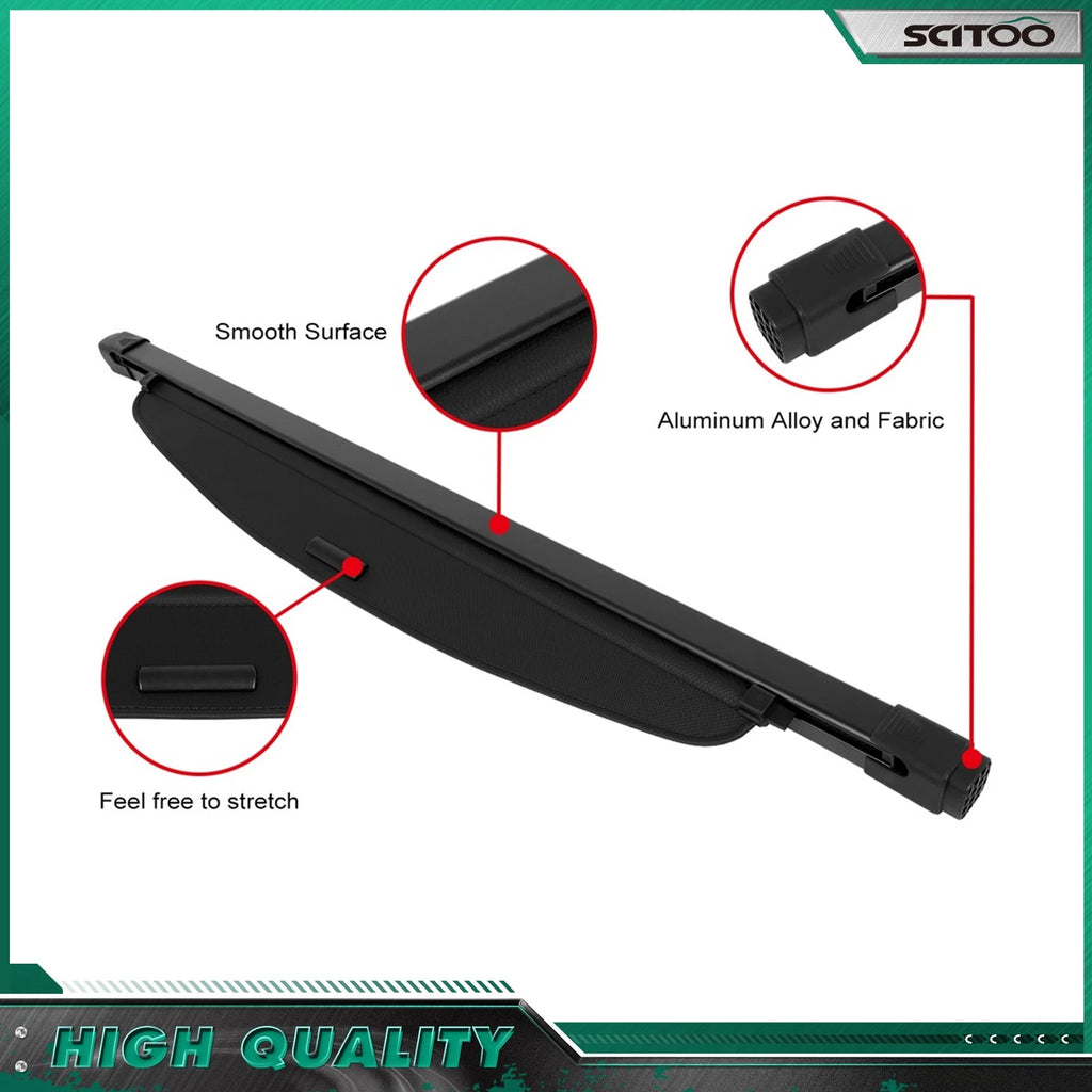 Cargo Cover for Genesis GV70 (2022–2025) Retractable Black