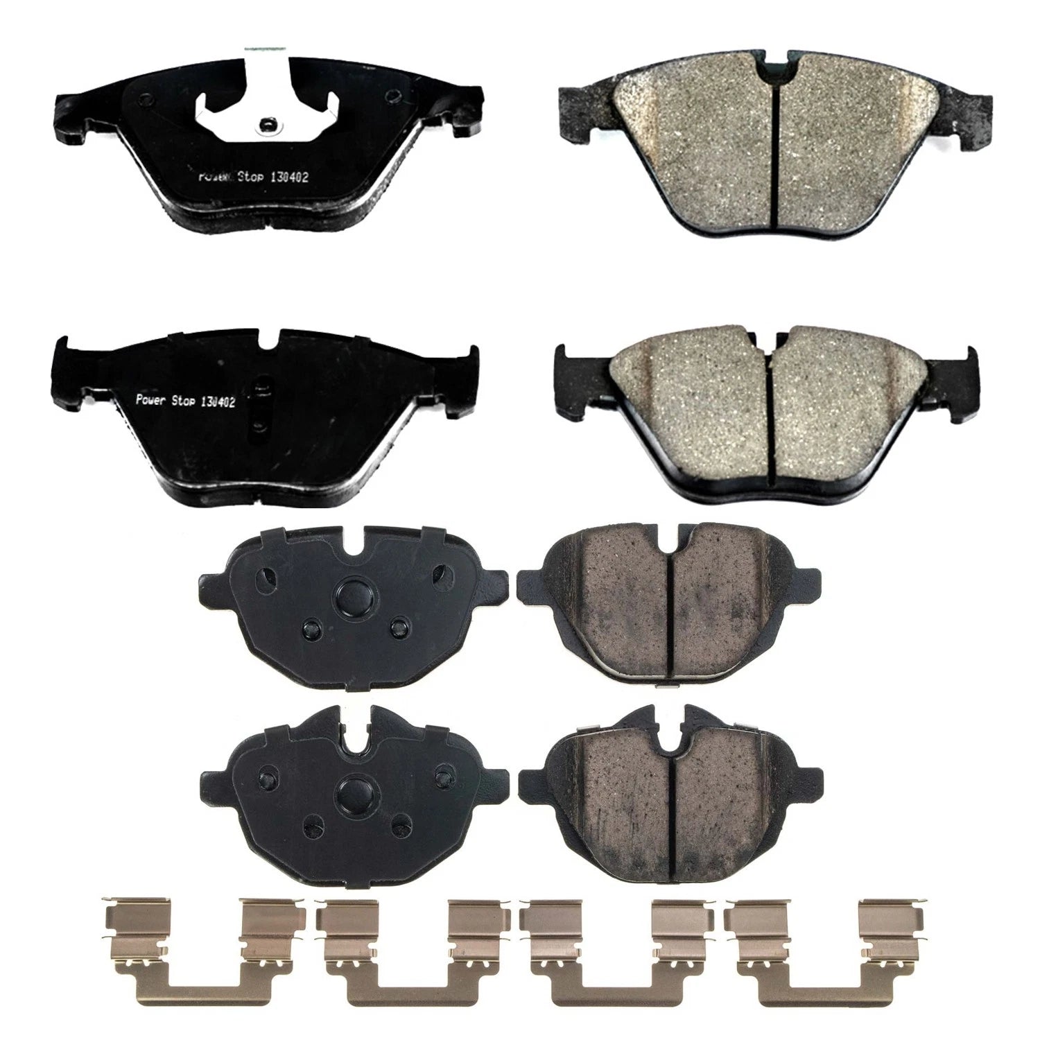 PowerStop Z17 Low-Dust Ceramic Disc Brake Pads Kit for BMW F10 535i (2011–2016)