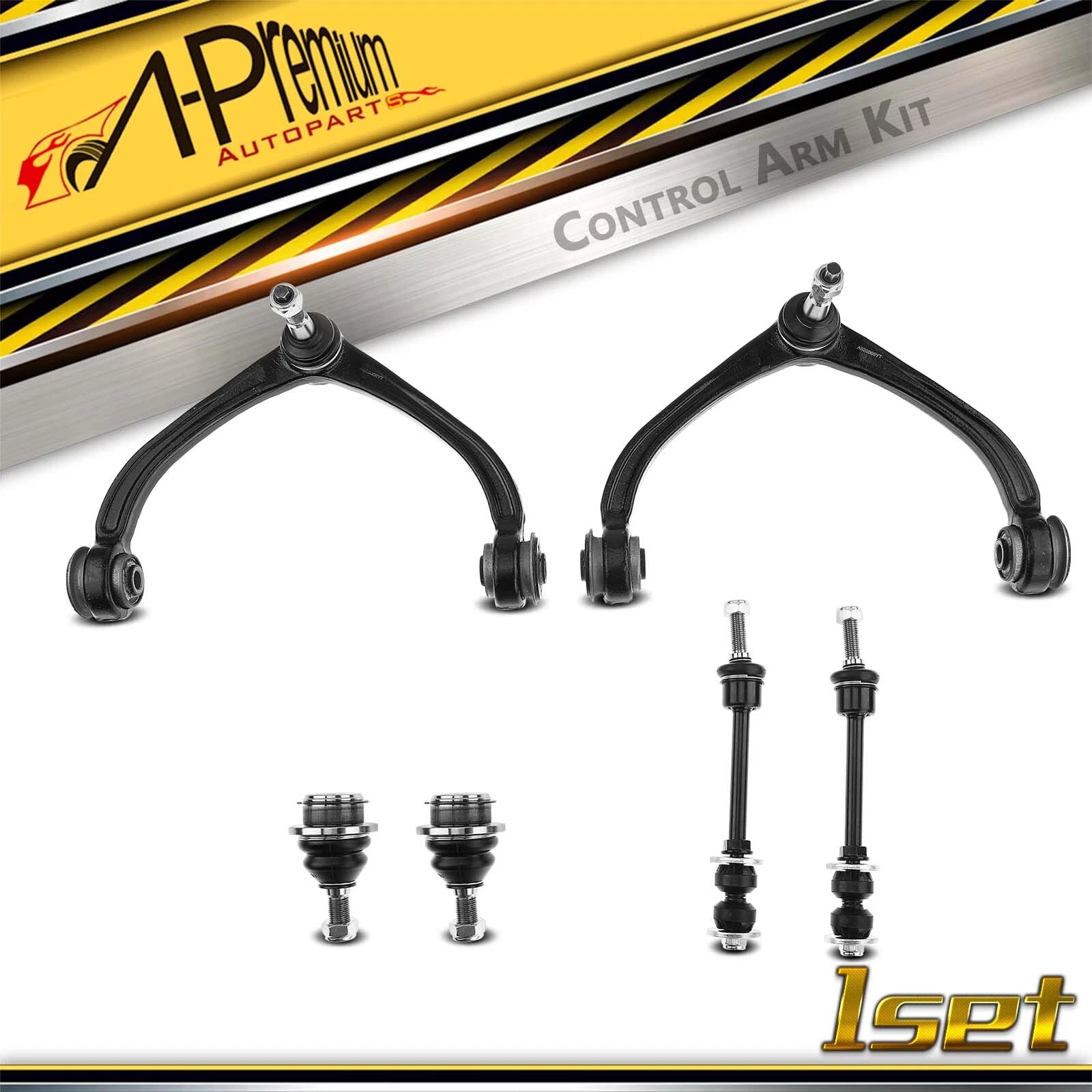 Set of 6 Front Control Arm Ball Joints for Dodge Ram Dakota 