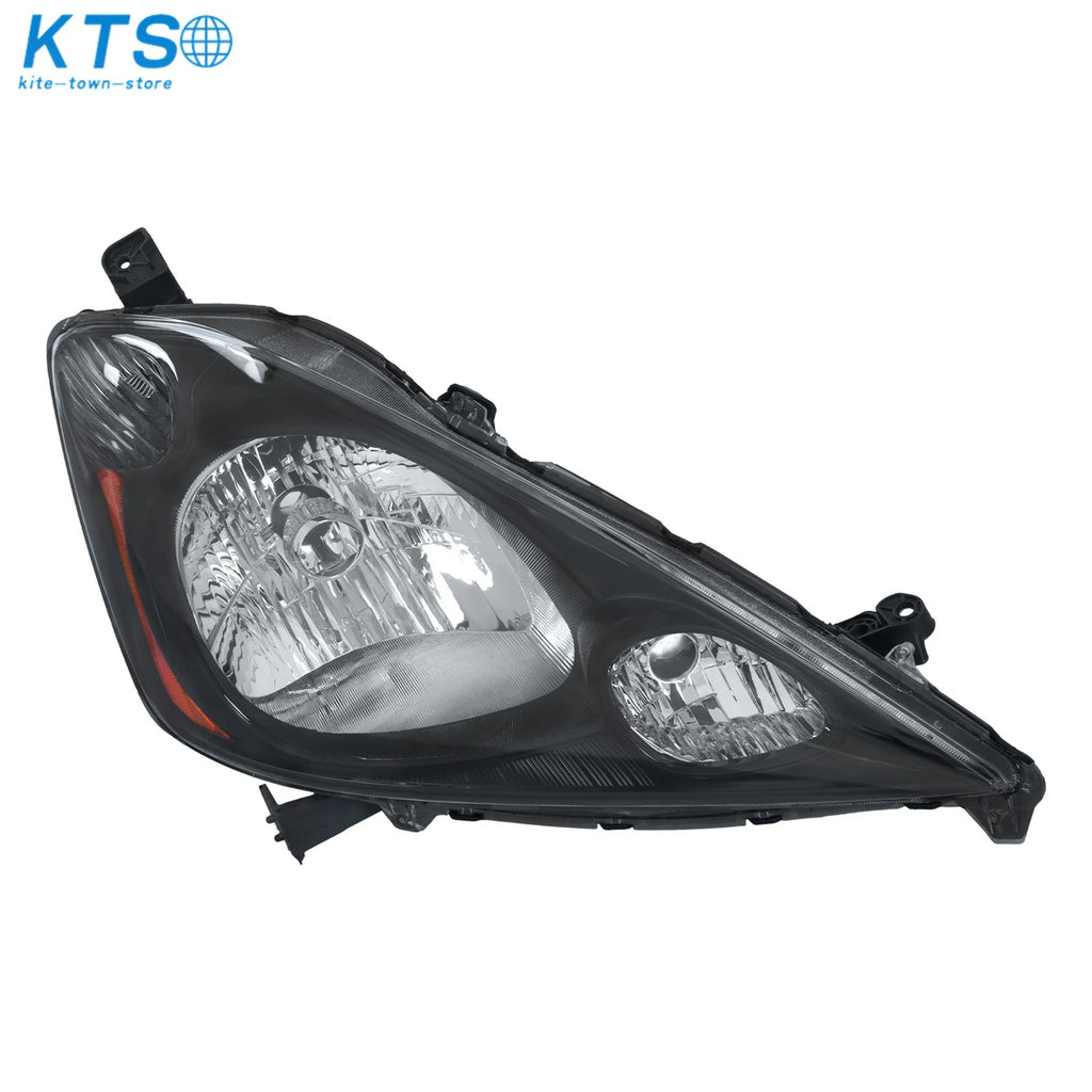 Right Halogen Headlight for Honda Fit Sport (2009–2011) Black