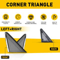Flag Mirror Applique Set for Dodge Chrysler Town & Country Caravan