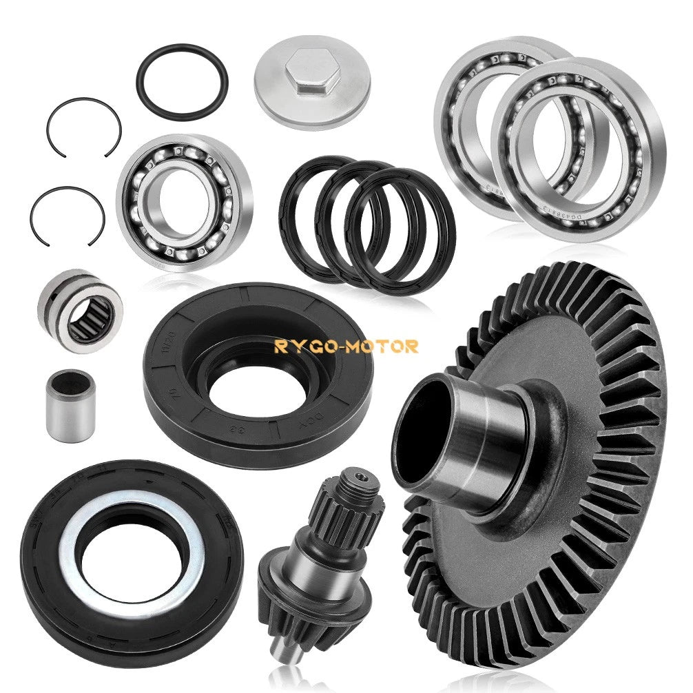 Rear Differential Bearing Seal Ring Pinion Gear Kit for Honda Rancher 250 (2000–2006)