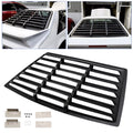 Rear Window Louver for Ford Mustang Fastback (1979–1993) Black ABS