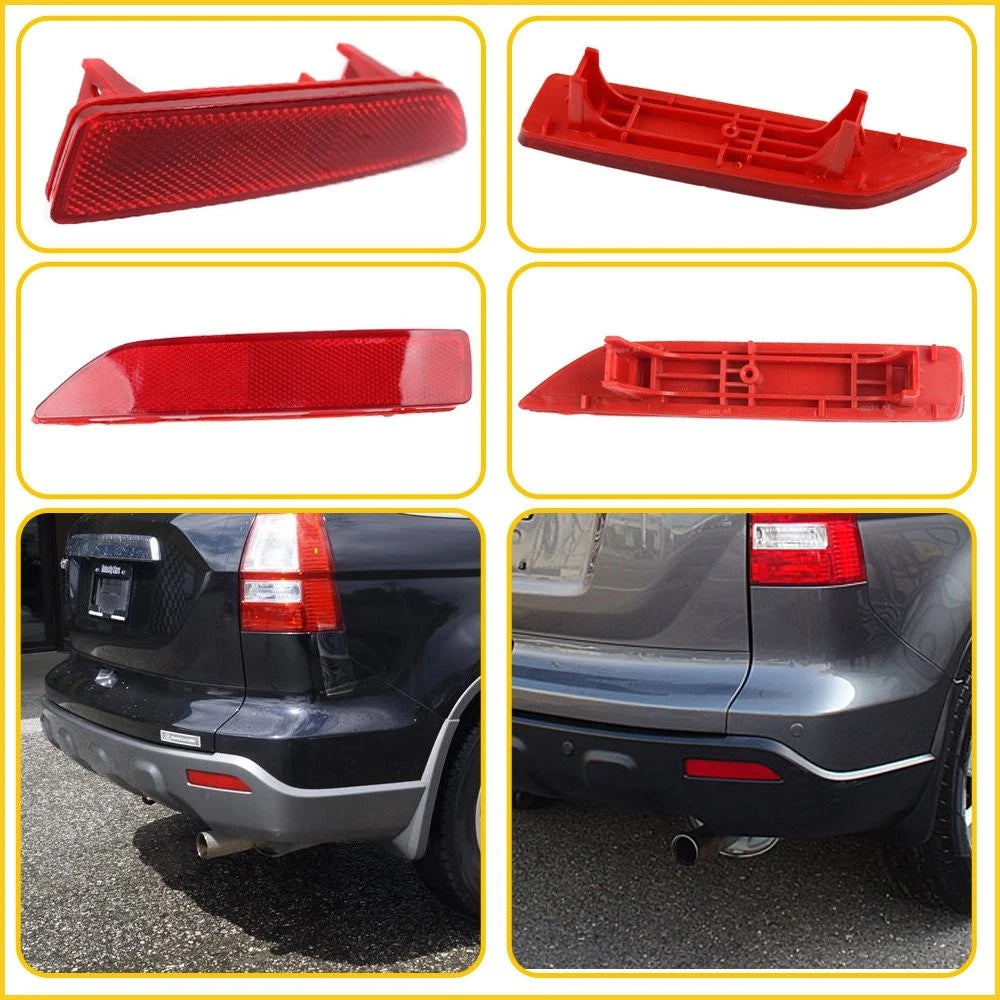 Right Side Rear Bumper Reflector Light Cover for Honda CR-V (2007–2009)