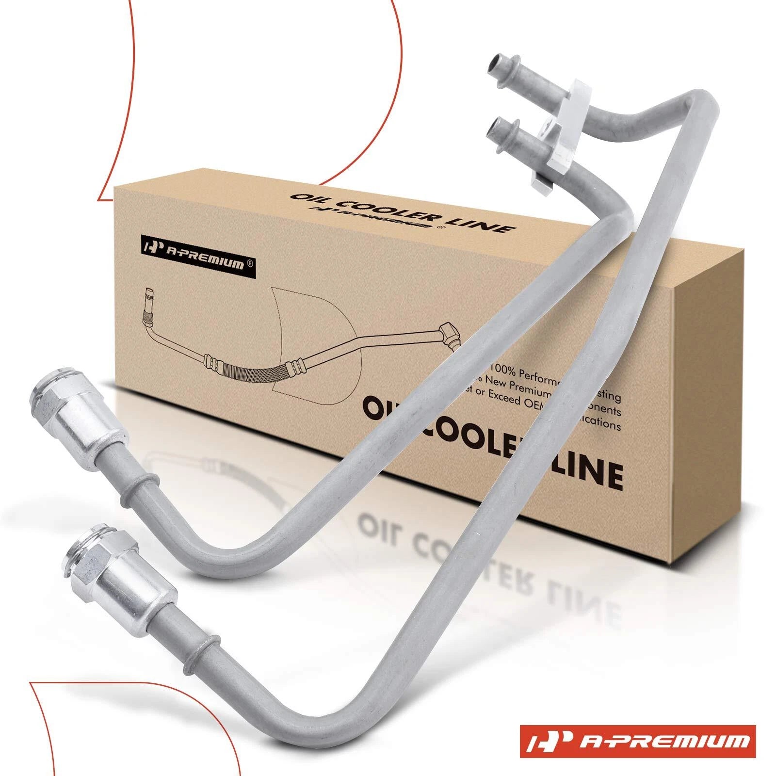 Inlet & Outlet Oil Cooler Line for Jeep Wrangler (2012–2019)