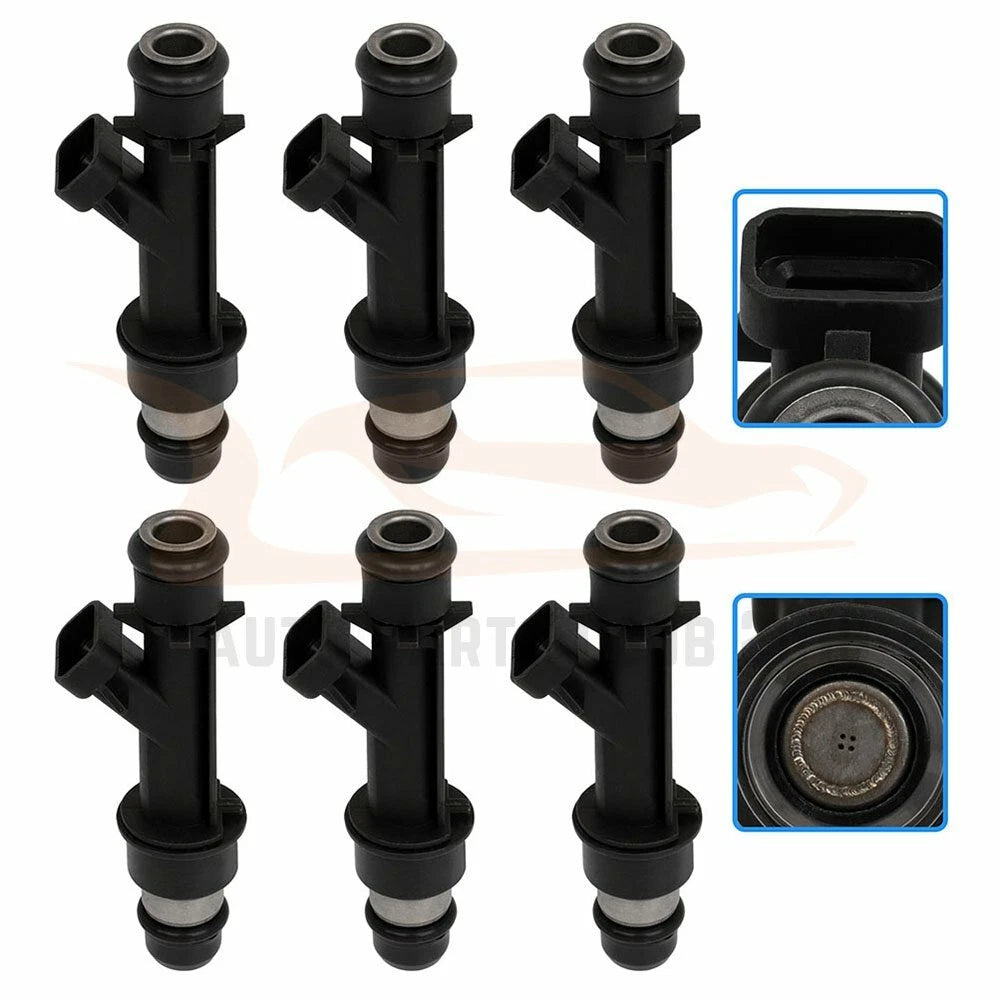 Set of 6 Fuel Injectors for GMC Canyon Chevrolet Colorado (2004–2012)
