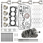 Engine Overhaul Kit with Crankshaft & 4X Con Rods for Hyundai KIA 2.4L