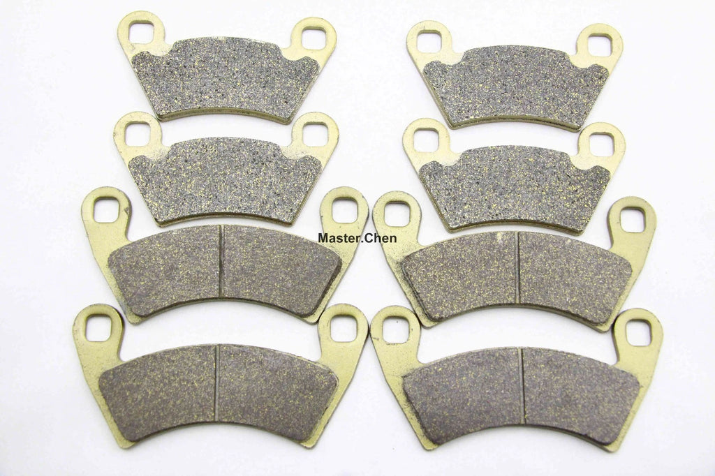 Set of 4 MC Front Rear Brake Pads for Polaris Ranger 500 4x4 EFI (2008–2011)