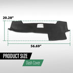 TPE Dash Cover for Toyota 4Runner (2003–2009) with Speaker Holes