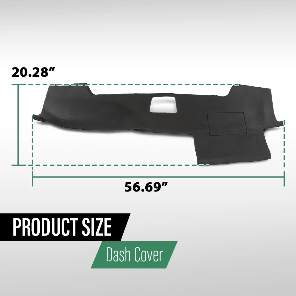 TPE Dash Cover for Toyota 4Runner (2003–2009) with Speaker Holes