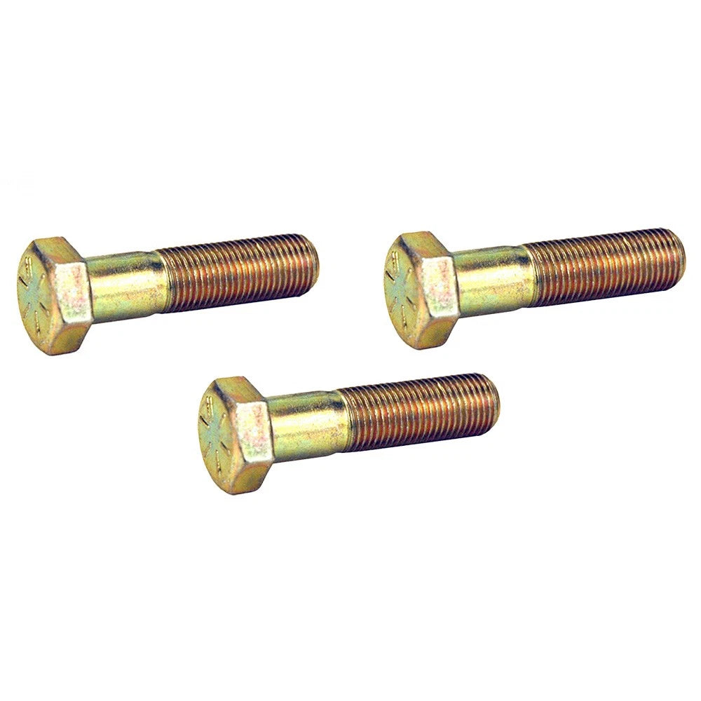 3X Replacement Blade Bolts 1/2-20" x 2" Grade 8 for Exmark 3213-5