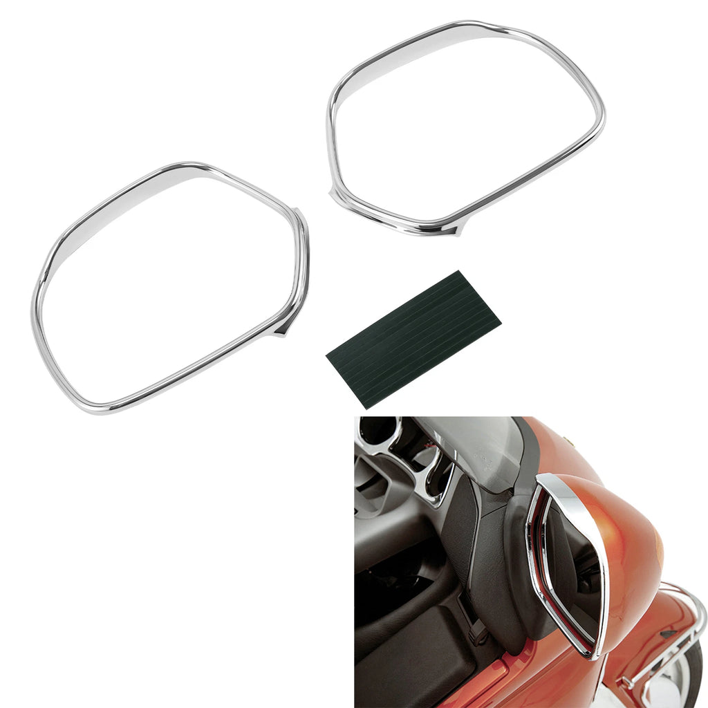 Rear View Mirrors Trim for Honda Goldwing 1800 GL1800B (2001–2017)