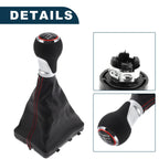6 Speed Gear Shift Knob w/ Cover No. 4F0863278 for Audi A6 (2005–2011)