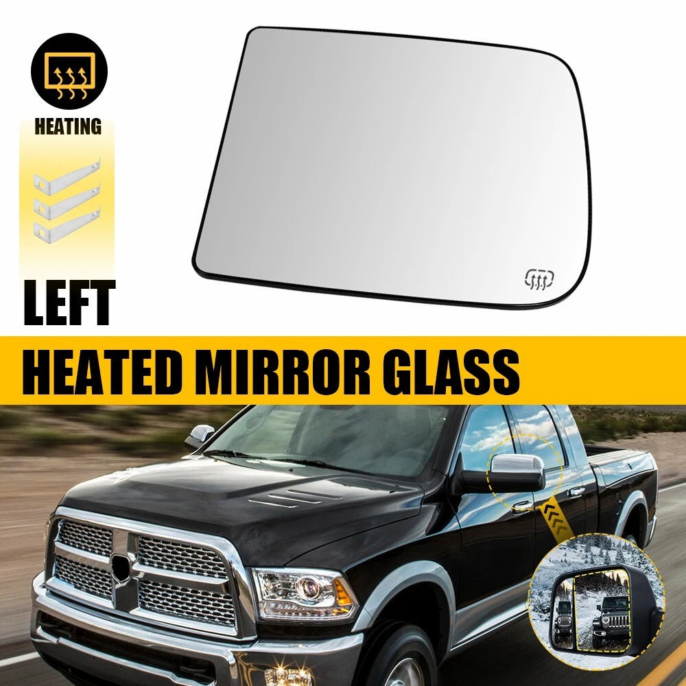 Heated Towing Mirror Glass for Dodge Ram 1500 2500 3500 (2002–2023)