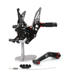 CNC Aluminum Rearsets Footpegs for Suzuki GSX-R 1000 (2017–2023)