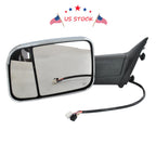 Pair Chrome Power Heated Towing Mirrors for Ram 1500 (2009-2015)