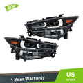 Set of 2 LED Headlights for Mazda CX-5 (2022–2024)