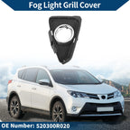 1 Pc Fog Light Grill for Toyota RAV4 (2016–2018) No. 520300R020 Black