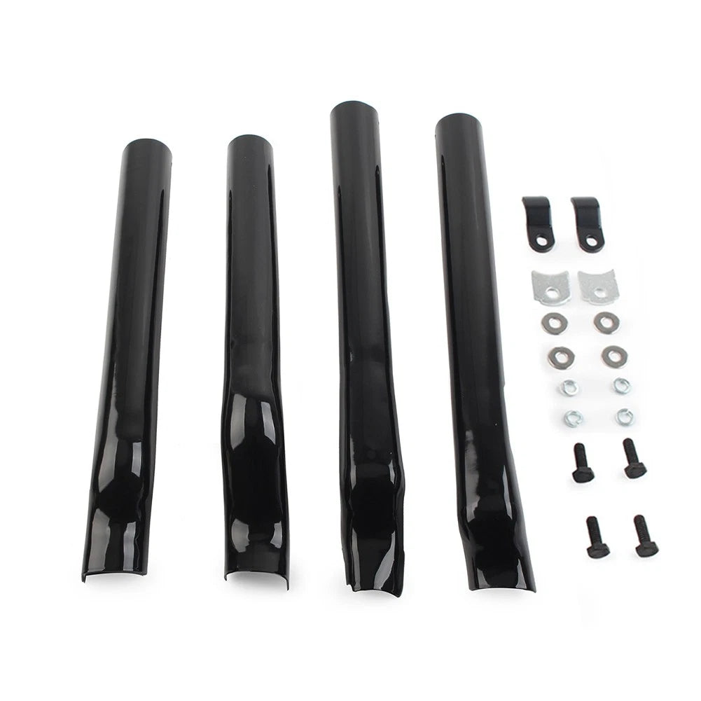 Rear Swingarm Tube Covers for Harley Heritage Softail Classic FLSTC (1997–2003)