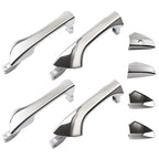 Set of 4 Chrome Door Handles for Honda Accord (2008–2012) Left Right Front Rear