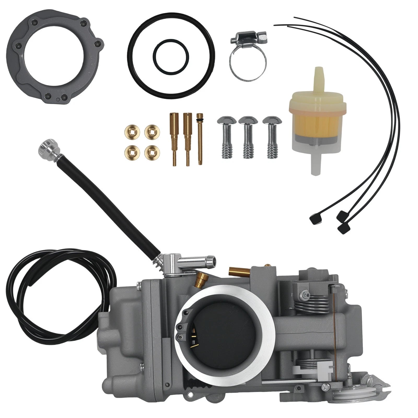 HSR42mm Carburetor for Harley-Davidson EVO & Twin Cam (1991–2017)
