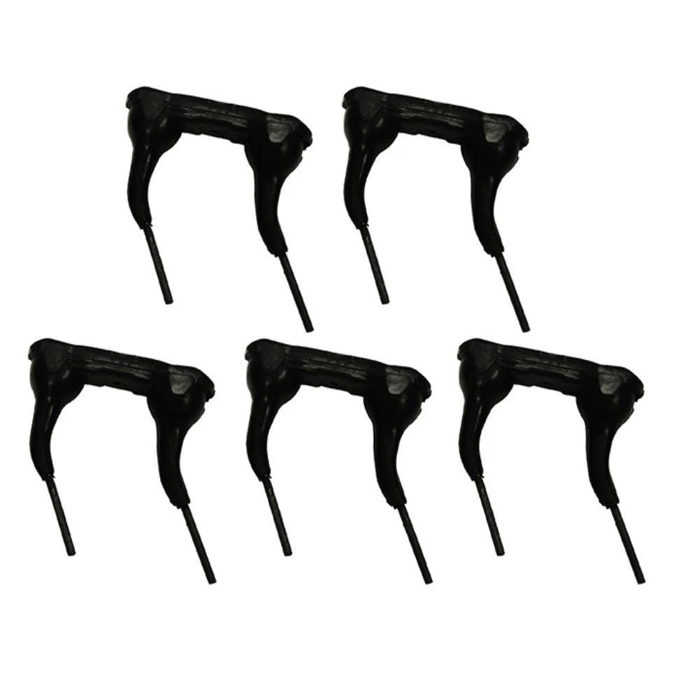 Set of 5 Double Wire Rubber Rake Teeth for Ford/New Holland (Replaces 469-2000839)