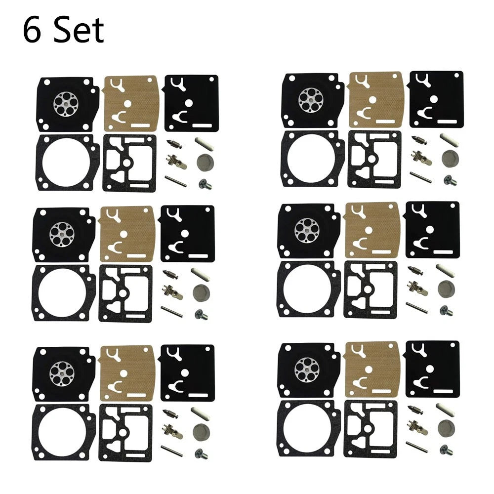 6X Carburetor Diaphragm Kit for Dolmar PS630 PS6400 PS7300 PS7900 RB-201