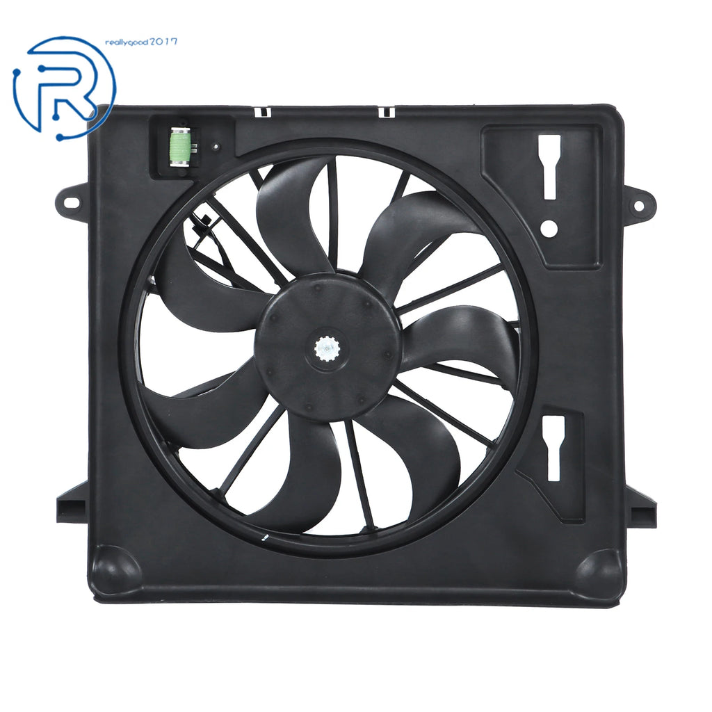 Radiator Condenser Fan Assembly for Jeep Wrangler (2007-2011)