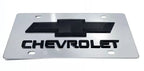 License Plate Frame Front Emblem for Chevrolet Bowtie (1958–1960)
