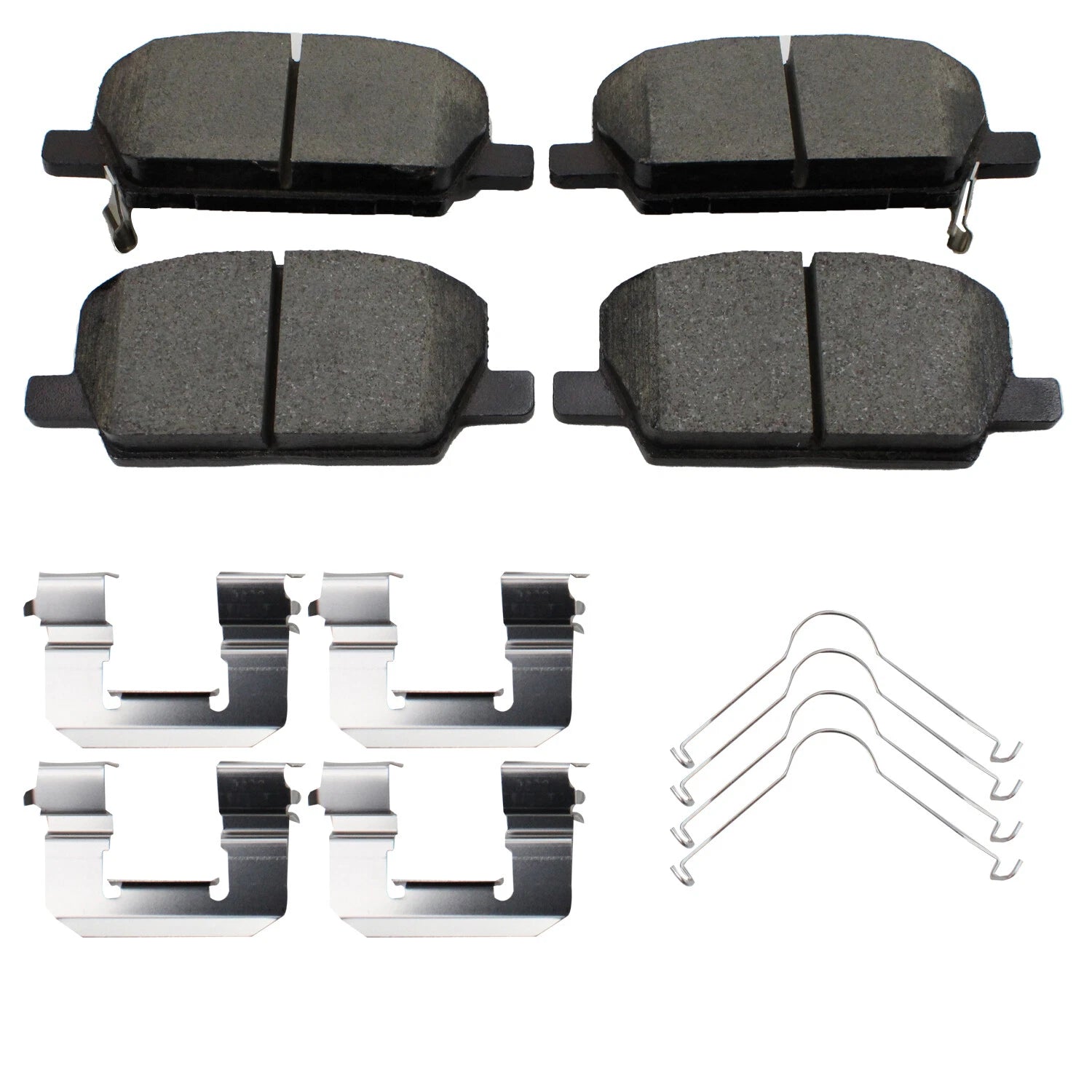 Akebono ProACT Front Ceramic Disc Brake Pads for Buick Encore, Chevrolet Trax (2013–2021)