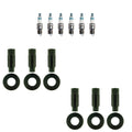 Set of 6 Denso Iridium Power Plugs & NGK Ignition Coil Boots for Escape Fusion (2005–2012)