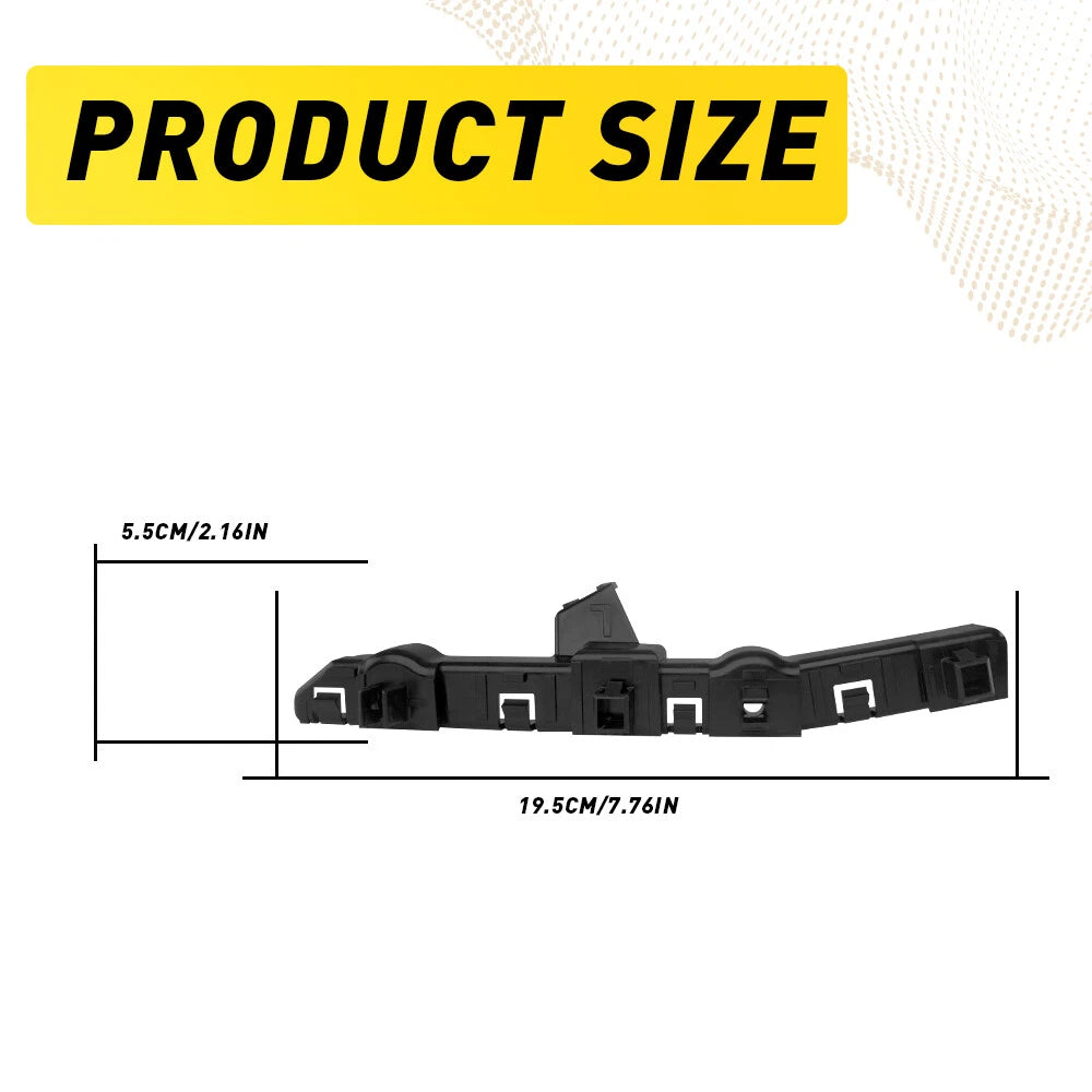 Front Bumper Bracket Set for Nissan Rogue Sport (2017–2019)